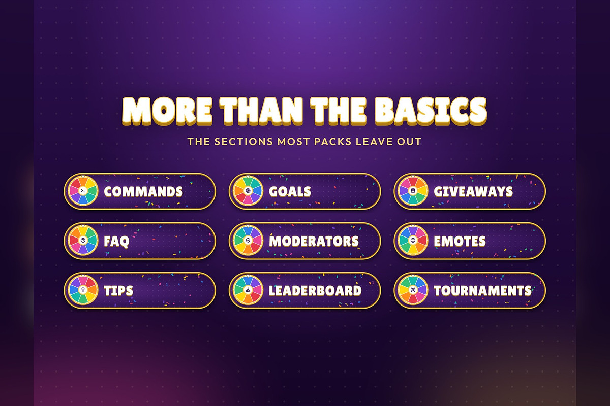 Fortune Wheel Twitch & Kick Panels, an Object Graphic by Gear Store (Photo 4 of 7)