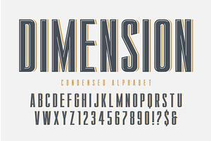 Original alphabet design, bold and, an Object Illustration by RevelStockart