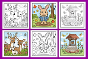 Flutter Land Adventures Book, an Illustration by Design Station (Thumbnail 2 of 4)