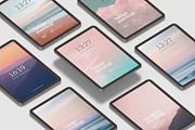 Tablet Mockups, an iPad Mockup by graphiccrew (Thumbnail 25 of 25)