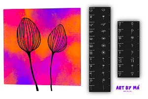 Flowers Stamps For Procreate