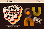 Vintage Retro Font - Brudy, a Script Font by Letter Fresh (Thumbnail 4 of 10)