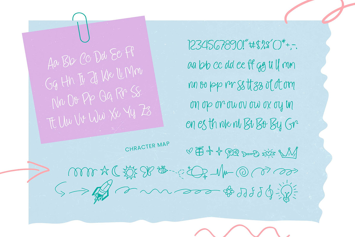 Holfing Notes Notes Handwritten, a Script Font by stylishtype.co (Photo 9 of 10)