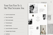 Website Template Squarespace: Dahlia, a Squarespace Template by Candor Templates (Thumbnail 16 of 18)