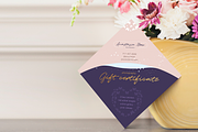 Purple Gift Certificate Template, a Card Template by ArealPro (Thumbnail 4 of 7)