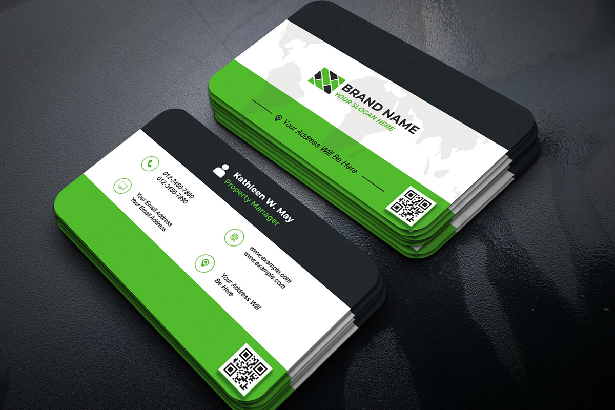 Elegant Realtor Card Design