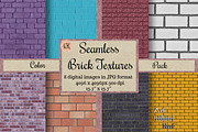 100 Seamless Brick Textures, Digital, a Texture Graphic by Arthitecture Home (Thumbnail 5 of 11)