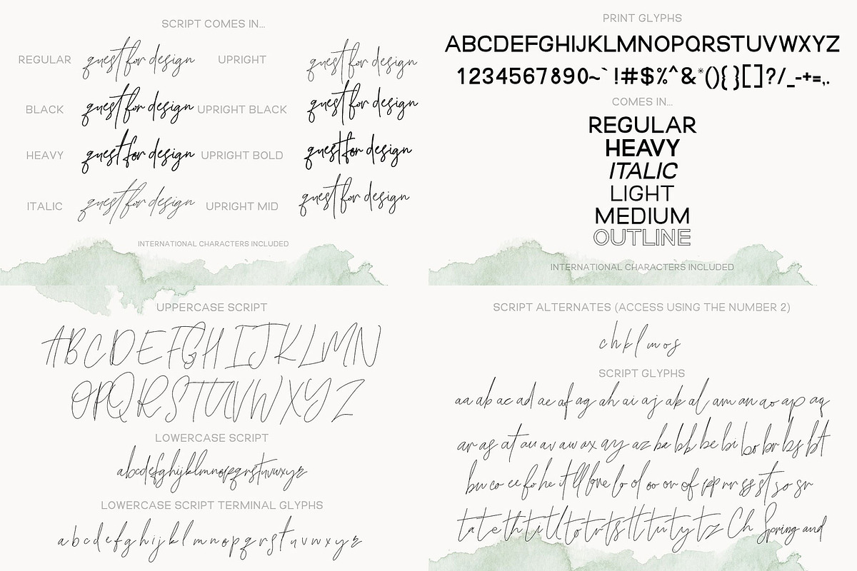 The Ultimate Font Bundle, a Sans Serif Font by Creativeqube Design (Photo 74 of 103)