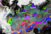 Acid psychedelic textures 50 Pack, a Texture Graphic by tkdesign (Thumbnail 26 of 50)