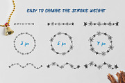 60 Christmas Pattern Brushes, a Brush Add-On by Mallinka (Thumbnail 5 of 10)