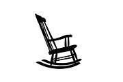 Rocking Chair Silhouette Bundle, an Illustration by Designs_River (Thumbnail 41 of 51)