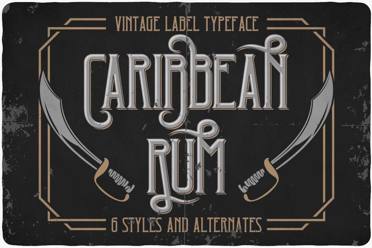 Vintage Fonts Bundle, a Font by VozzyStock (Photo 10 of 29)