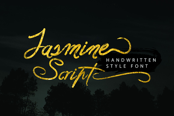Jasmine Script Font preview 8