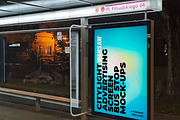 Warsaw Citylight Ad Bus Stop 6, an Advertising Mockup by Graphic Shelter (Thumbnail 4 of 4)