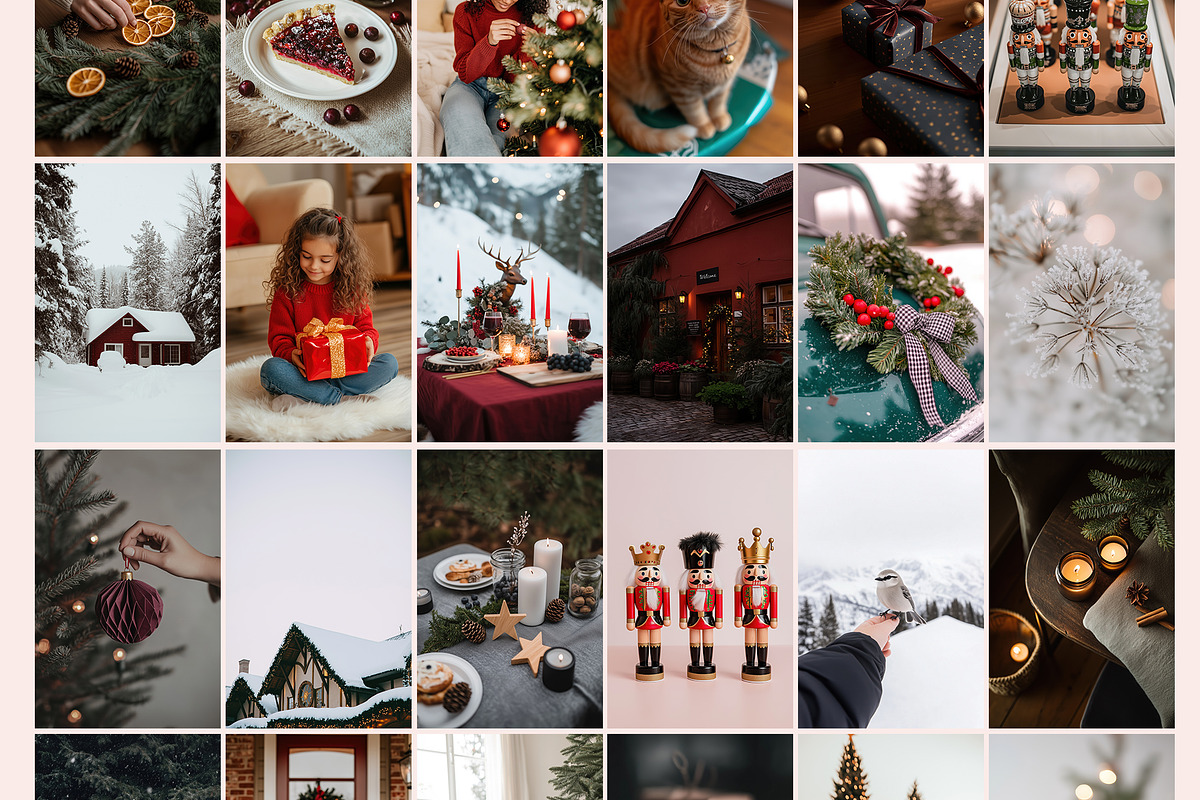 Joyeux Noel 300 Christmas Photos, a Holiday Photo by Muse Mockups (Photo 21 of 24)