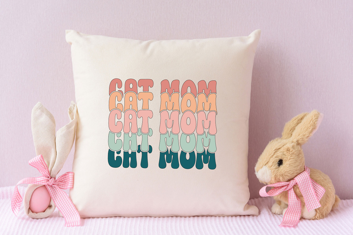 Retro Mom Sublimation Design, a Work Illustration by CreationArt (Photo 11 of 13)