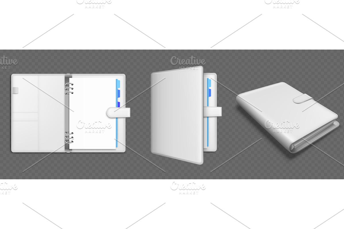 Ring binder folder or notepad, a Finance Illustration by art PVP - market