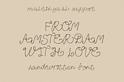script handwritten whimsical font, a Script Font by Ashiya Pixel (Thumbnail 1 of 20)