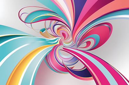 colorful design abstract image, a Wallpaper Photo by ComfortQ