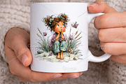Whimsical Summer Beach Kids Clipart, an Illustration by Canvas Craft (Thumbnail 5 of 7)