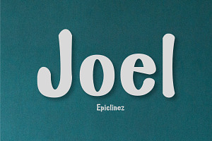Joel - Display Font
