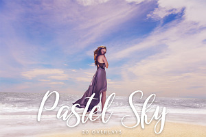 Dreamy Pastel Sky Overlay