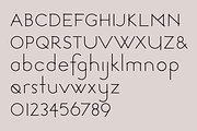 Nishi. Chic, modern sans serif font, a Sans Serif Font by LostandFoundry (Thumbnail 5 of 7)