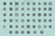 Snowflakes Procreate Stamps Bundle, a Brush Add-On by Dervik Art Store (Thumbnail 4 of 7)