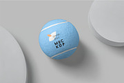 Tennis Ball Mockups, a Product Mockup by megostudi0 (Thumbnail 5 of 6)