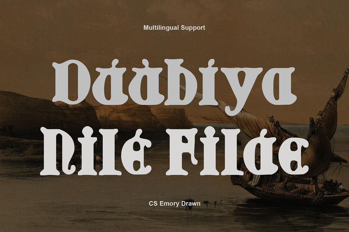 CS Emory Drawn, a Sans Serif Font by Craft Supply Co. (Photo 7 of 8)