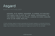 Asgard | Logo and Slogan Font, a Sans Serif Font by Vanem Studio (Thumbnail 2 of 5)