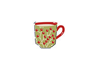Vintage Tea Cup Doodle Set, an Object Illustration by Eighteen Studio (Thumbnail 3 of 6)