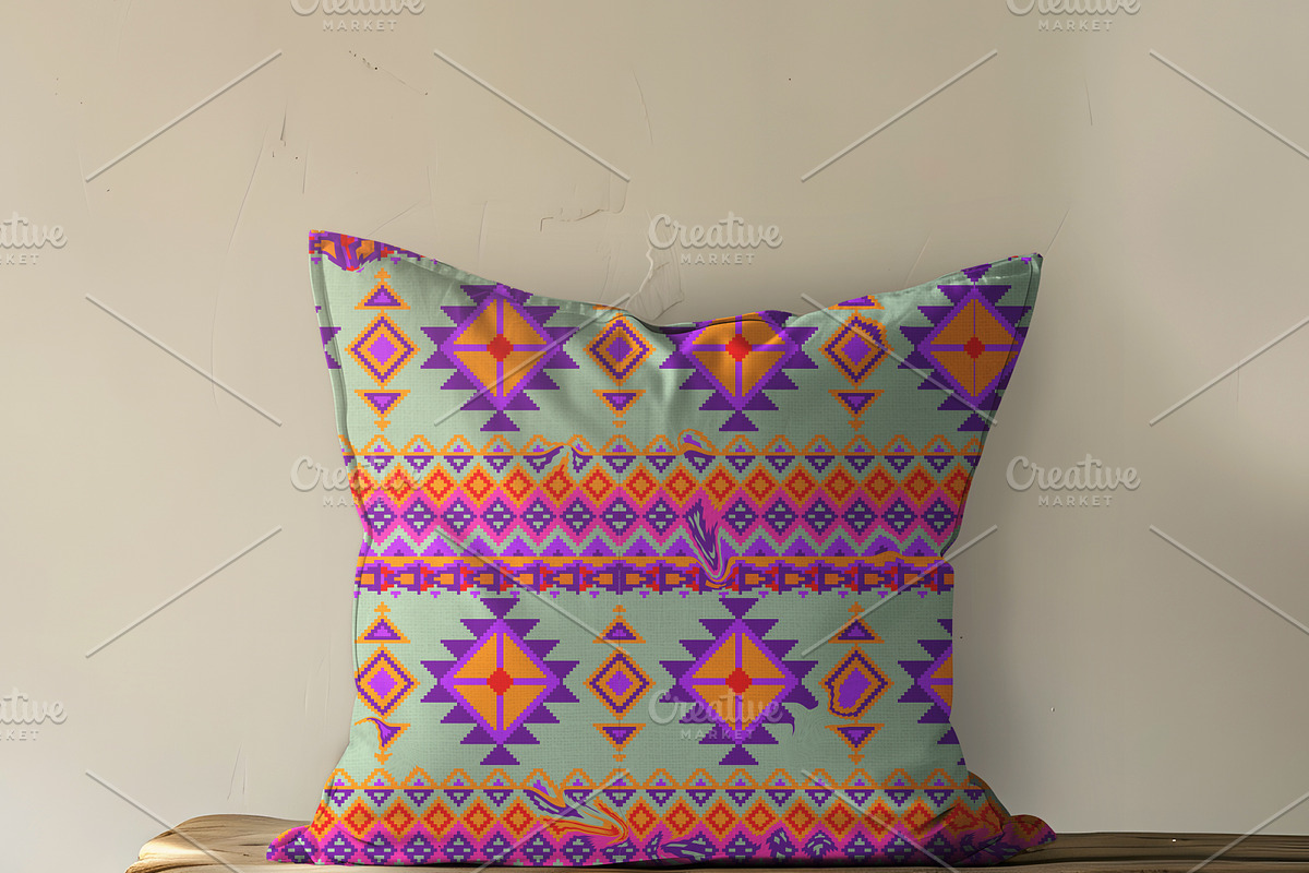 Cushion Mock-up / Wooden Table  Psd, a Product Mockup by Nora Gad (Photo 2 of 11)