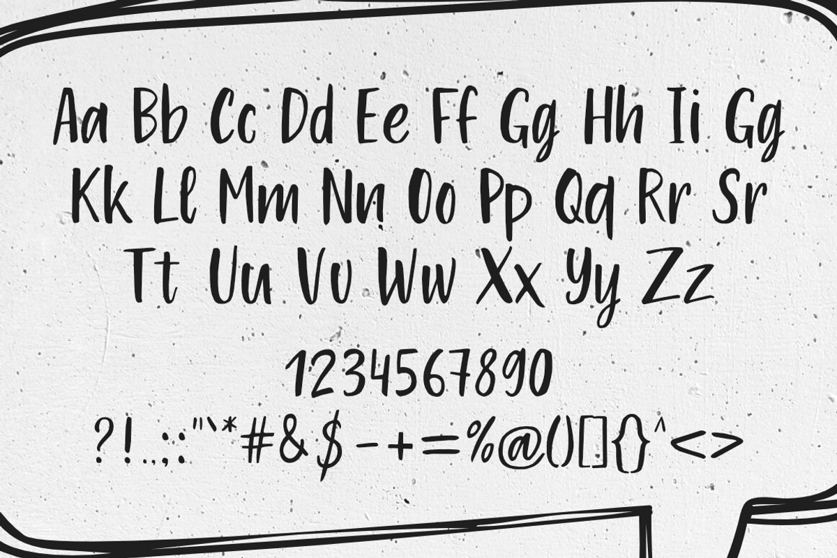 Nesterka Font preview 2