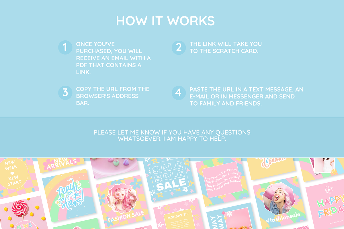 Pregnancy Digital Scratch Card, a Marketing Template by SunshineStudioBoutique (Photo 7 of 7)