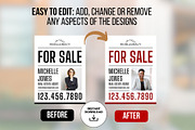 Real Estate for Sale Yard Signs, a Marketing Template by CreativeVinesStore (Thumbnail 4 of 5)