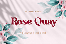 Rose Quay - Elegant Serif Font