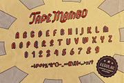 Tape Mambo Typeface, a Symbol Font by alit design (Thumbnail 2 of 15)
