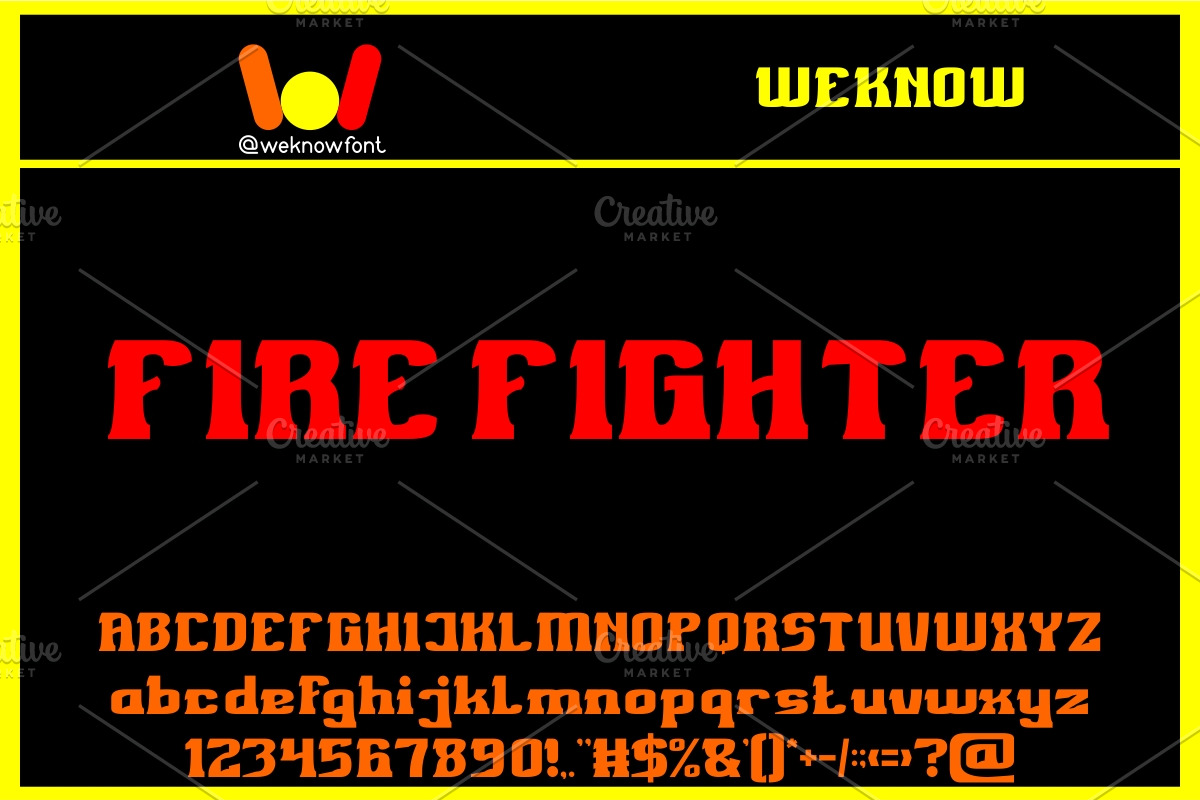 Iceberg font, a Font by weknow (Photo 5 of 5)