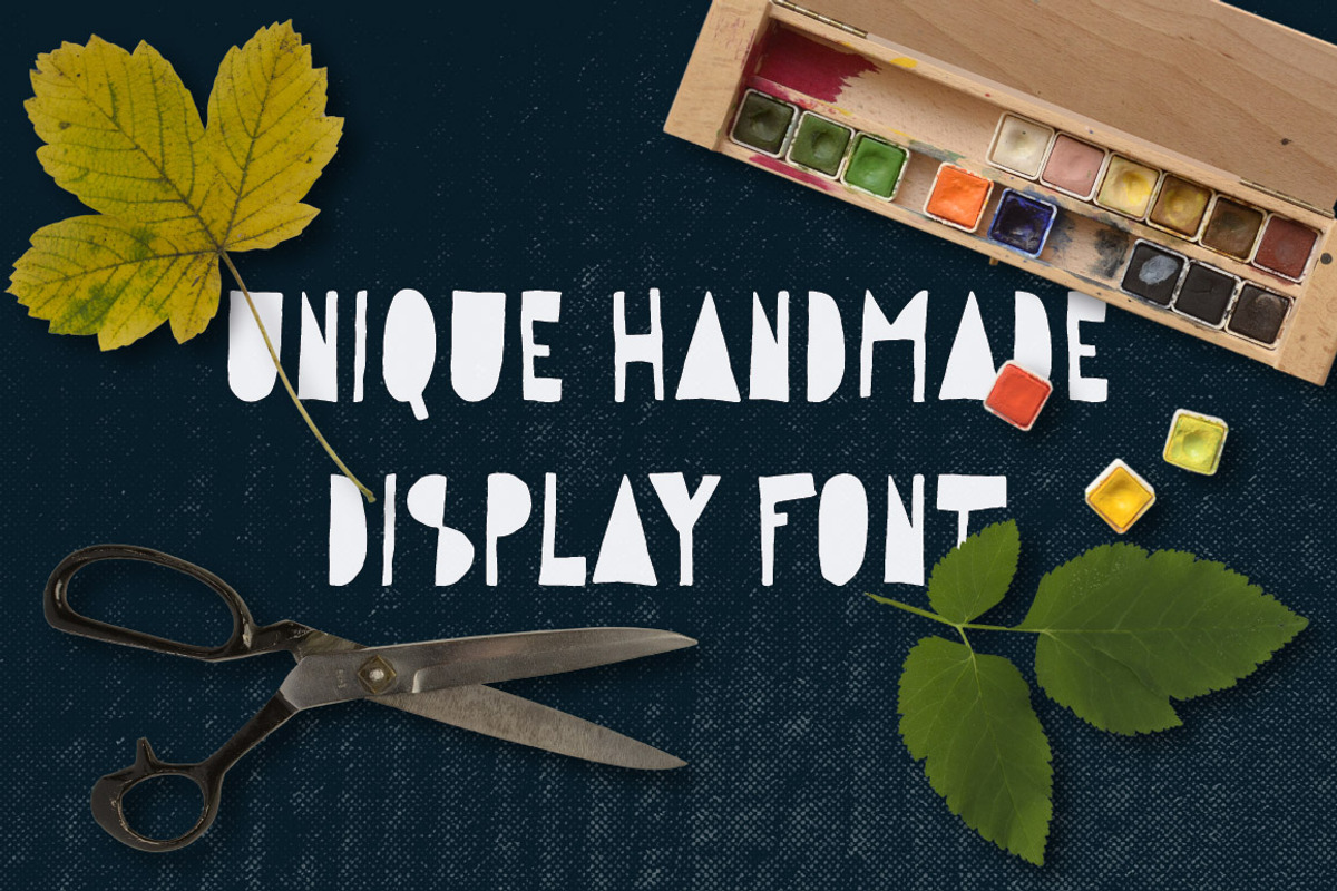 Hippo in the Woods - Organic Font preview 3