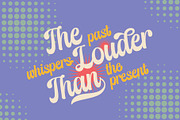 Thick Dream | Retro Script, a Handwritten Font by Lemonthe (Thumbnail 7 of 7)