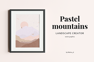 Pastel Mountains Creator