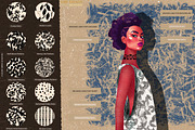 Vibe Trends Brush Box For Procreate, a Brush Add-On by Liquid Amethyst Art (Thumbnail 4 of 8)