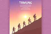 climbing on mountain, a Person Illustration by JulianArt (Thumbnail 3 of 5)