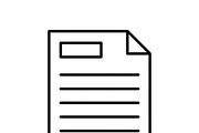 32 Accounting Bookkeeping Icon Set, an Outline Icon by adenpinkstore (Thumbnail 12 of 15)