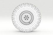 OFF ROAD WHEEL AND TIRE 6, a Cars & Vehicle 3D Model by NNAVAS 3D (Thumbnail 10 of 12)