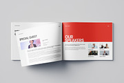 Conference Agenda Landscape Template, a Brochure Template by Pixelpick (Thumbnail 4 of 9)