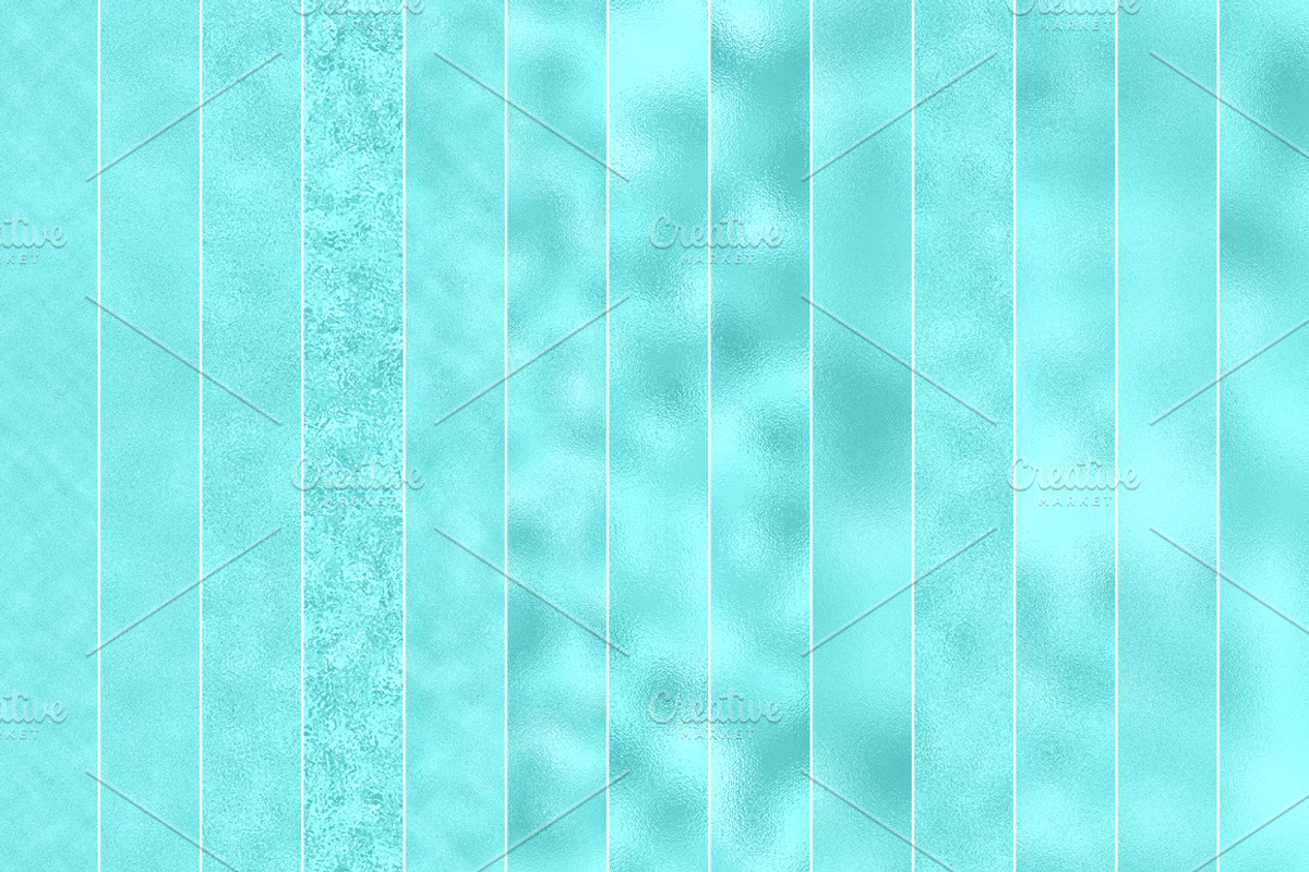 Vibrant Turquoise Foil Textures, a Texture Graphic by U + Me Studio (Photo 2 of 4)