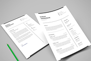 Word Resume/CV, a Resume Template by SlideCo (Thumbnail 3 of 6)