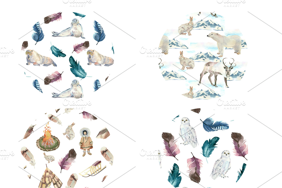 Welcom to the North!, an Animal Illustration by Watercolor arts (Photo 4 of 5)